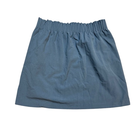 💙✨J.CREW Mercantile Blue Elastic Waist Skirt Size 8✨💙 - Picture 2 of 3